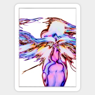 Rising Angel Sticker